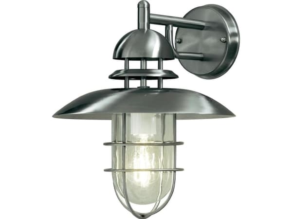 Konstsmide 7319-000, Seinävalaistus ulkotiloihin, Ruostumaton teräs, Ruostumaton teräs, Puutarha, Patio, Läpinäkyvä, 1 lamppu(a)