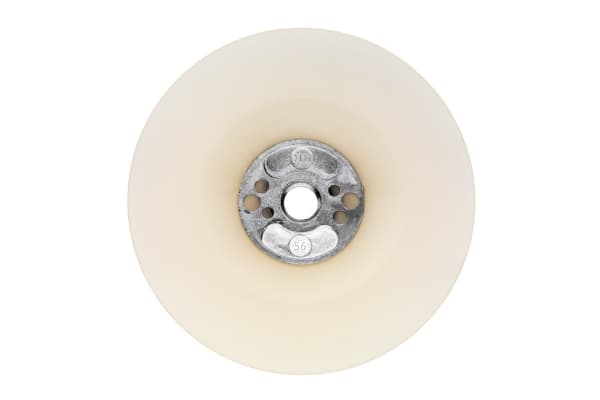 Metabo 626453000, Stöddyna till slipskiva, 12200 RPM, Vit, Rund, 12,5 cm, 1 styck