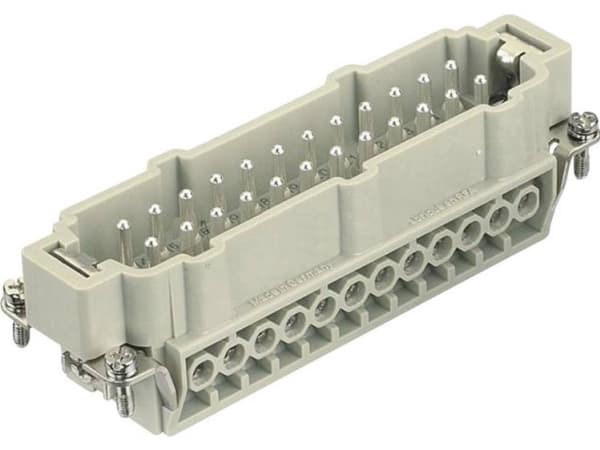 Harting 09 33 024 2611 Stiftindsats Han® E 24 + PE Skruer 10 stk