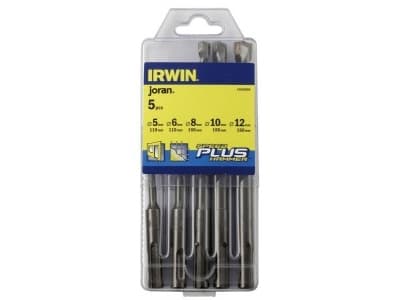 IRWIN 10502089, Rotasjons hammer, Drill bit set, SDS-plus shank, 5 stykker