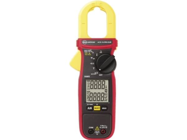 Beha Amprobe 4718989 Strømtang , Hånd-multimeter digital CAT III 600 V Visning (counts): 6000