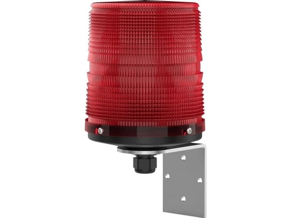 Pfannenberg Blitzlampe PMF 2015-SIL 24 DC RD WINKELM. Rød 24 V/DC