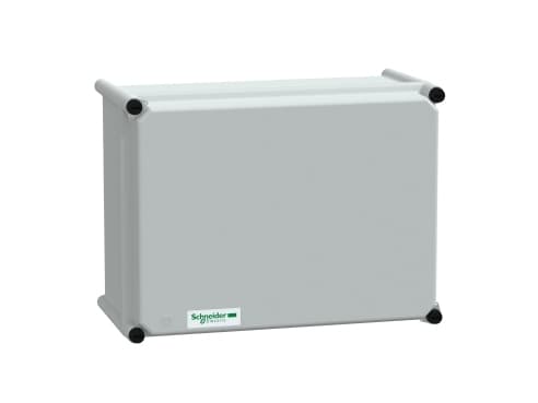 Schneider Electric NSYPLSP2736G Kaappi 360 x 270 x 180 Polyesteri Harmaa-valkoinen (RAL 7035) 1 kpl