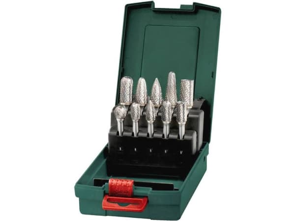 Metabo sintrede hardmetallfreser 10stk, skaft 6mm MET628404000 - 628404000