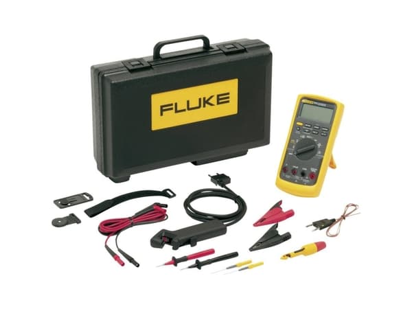 Fluke 88V/A, paristo, 98 mm, 52 mm, 201 mm, 624 g, -20 - 55 °C, -20 - 55 °C