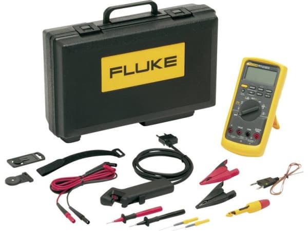 Fluke 88V/A, paristo, 98 mm, 52 mm, 201 mm, 624 g, -20 - 55 °C, -20 - 55 °C
