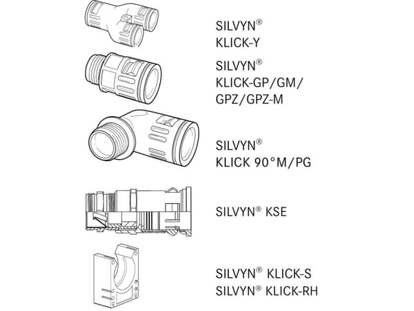 Lapp 61815115 SILVYN® RILL PA12 9/10x13 BK Aaltoputki Musta 10 mm 50 m, Sort, 1,3 cm