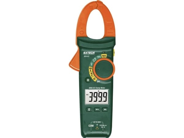 Extech MA440 Hånd-multimeter, Strømtang digital CAT III 600 V Visning (counts): 4000