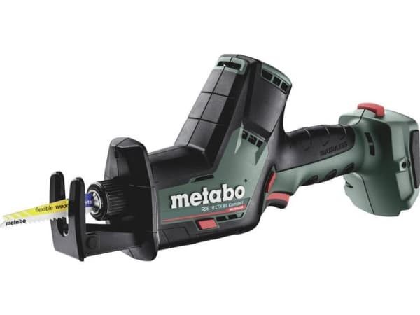 Metabo SSE 18 LTX, Harjaton, Musta, Vihreä, 3000 spm, 93 dB, 82 dB, 5 dB