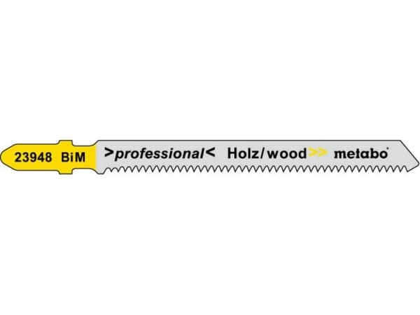 Metabo 5 sticksågblad, trä 74 Metabo 623948000 5 st