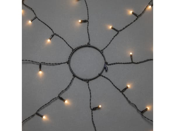 Konstsmide 6398-810, Kjede, Sort, Plast, Ambience, IP44, LED