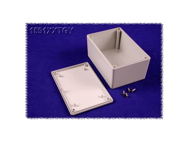 Hammond Electronics 1591XXTGY Universalkabinet 123 x 83 x 60 ABS Grå 1 stk 1 stk