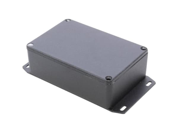 Hammond Electronics 1590B3FBK Universal-kaappi 116 x 77 x 38 Valettu alumiini Musta 1 kpl