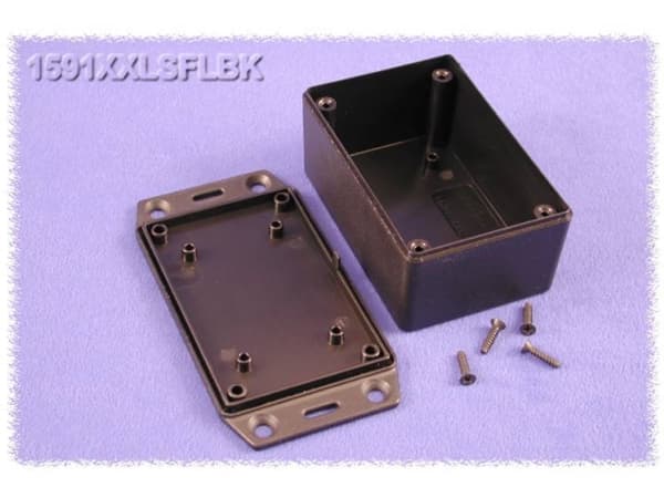 Hammond Electronics 1591XXLSFLBK Universalkabinet 87 x 57 x 40 ABS Sort 1 stk