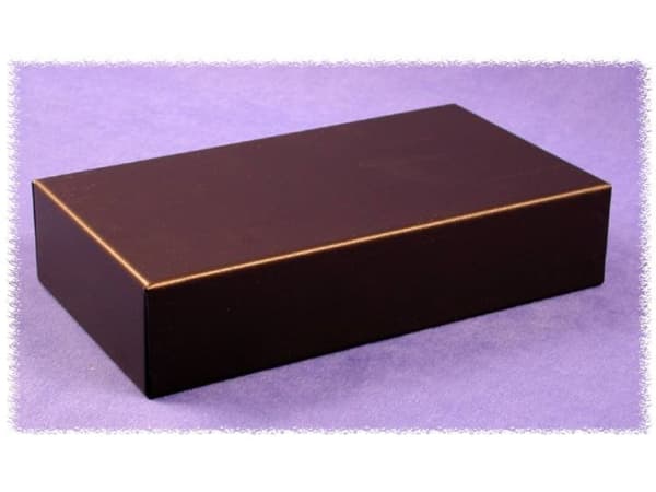 Hammond Electronics 1431-26BK3 Kaapin kansi 397 x 152 x 1 Teräs musta 1 kpl
