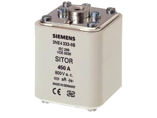 Siemens 3NE43376 Sikringsindsats 710 A 800 V Sikringsindsats 710 A 800 V