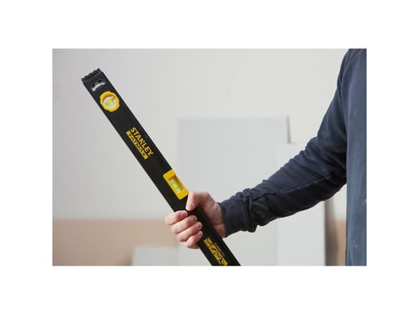 Stanley Fatmax Classic Pro, Vattenpass, 0,6 m, Svart, Gul, 0,5 mm/m, Gjuten aluminium