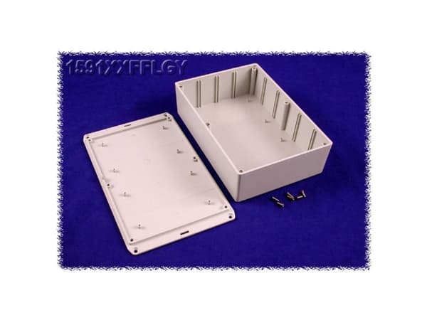 Hammond Electronics 1591XXFFLGY Universalkabinet 221 x 150 x 64 ABS Grå 1 stk 1 stk