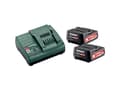 Miniatyrbild 3 av 5: Metabo 685300000, Set med batteri och laddare, Litium-Ion (Li-Ion), 2 Ah, 12 V, Metabo, Svart, Grön, Röd