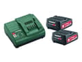 Miniatyrbild 4 av 5: Metabo 685300000, Set med batteri och laddare, Litium-Ion (Li-Ion), 2 Ah, 12 V, Metabo, Svart, Grön, Röd