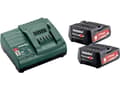Miniatyrbild 2 av 5: Metabo 685300000, Set med batteri och laddare, Litium-Ion (Li-Ion), 2 Ah, 12 V, Metabo, Svart, Grön, Röd