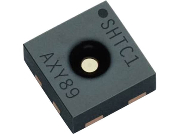 Sensirion Fugtsensor 1 stk SHTC1 måleområde: 0, -30 - 100, +100 % rF, °C (L x B x H) 2 x 2 x 0.75 mm
