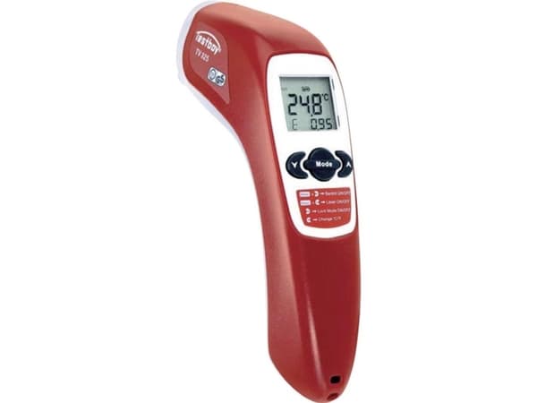 Infraröd termometer Testboy TV 325 12:1 -60 - +500 °C Fabriksstandard