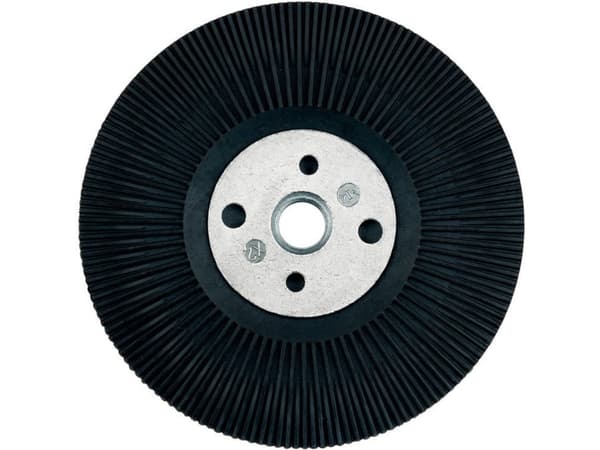 Metabo 623290000, Stöddyna till slipskiva, 13300 RPM, Svart, Rund, 1,4 cm, 11,5 cm