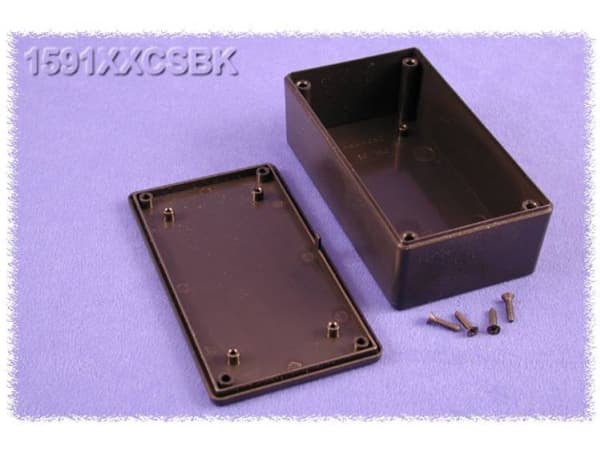 Hammond Electronics 1591XXCSBK Universalkabinet 121 x 66 x 41 ABS Sort 1 stk