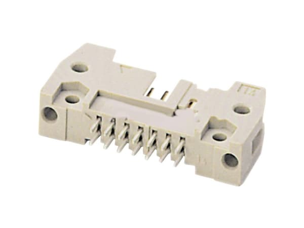 Harting 09 18 516 6914, PCB 16-Pin M, Grå, Termoplastisk harts, Kopparlegering, 20 mO, 1000 V