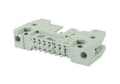 Miniatyrbild 1 av 5: Harting 09 18 516 6914, PCB 16-Pin M, Grå, Termoplastisk harts, Kopparlegering, 20 mO, 1000 V