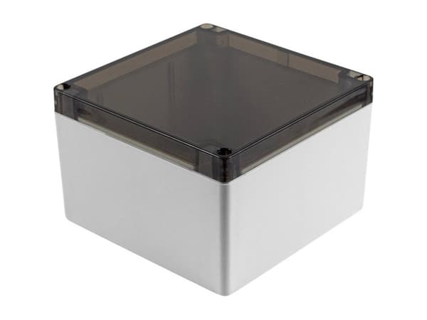 Hammond Electronics 1554 PC SL 1554QA2GYSL Universalkabinet Polykarbonat Grå 1 stk