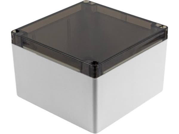 Hammond Electronics 1554 PC SL 1554QA2GYSL Universalkabinet Polykarbonat Grå 1 stk