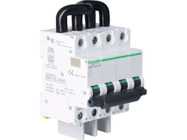 Schneider Electric Miniature circuit breaker PV 2P DC 13A 1.5kA A9N61658