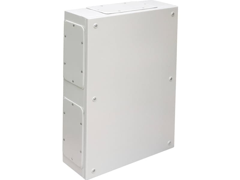 IDE 26210 Installationsskåp, väggmonterat skåp 400 x 300 x 135 Stålplatta Grå 1 st