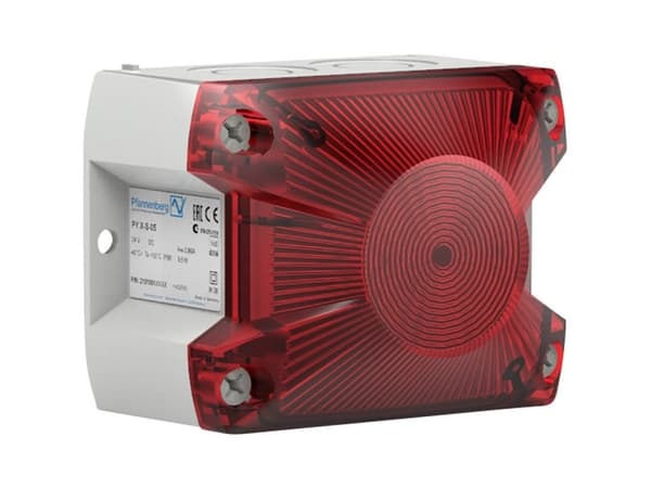 Pfannenberg Blitzlampe PY X-S-05 24 DC RD 7035 Rød 24 V/DC