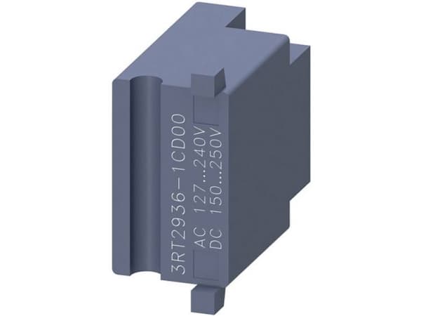 Siemens 3RT2936-1CD00 Ylijännitesuoja RC LED:llä Musta 1 kpl