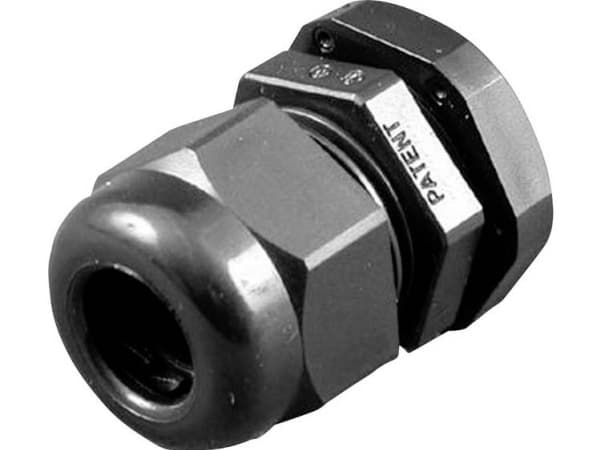 Hammond Electronics 1427CG16 Däckavlastningsklämma-diameter (max.) 14 mm Polyamid Svart 1 st