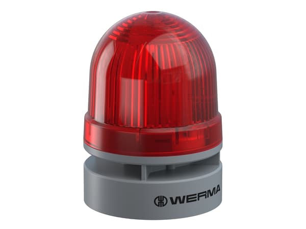 Werma 460.110.75, Punainen, 50000 h, Polykarbonaatti (PC), -30 - 60 °C, IP66, 24 V