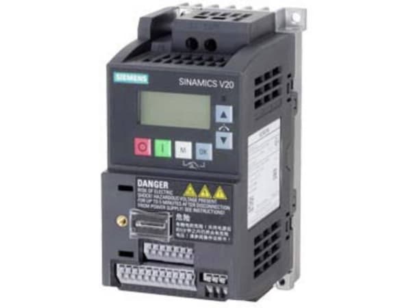 Siemens Taajuusmuuttaja 6SL3210-5BB13-7UV1 0,37 kW 200 V, 240 V