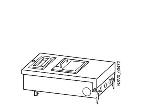 Siemens BVP:203163 Pistorasia Vaaleanharmaa 3-napainen 70 mm² 125 A 690 V/AC