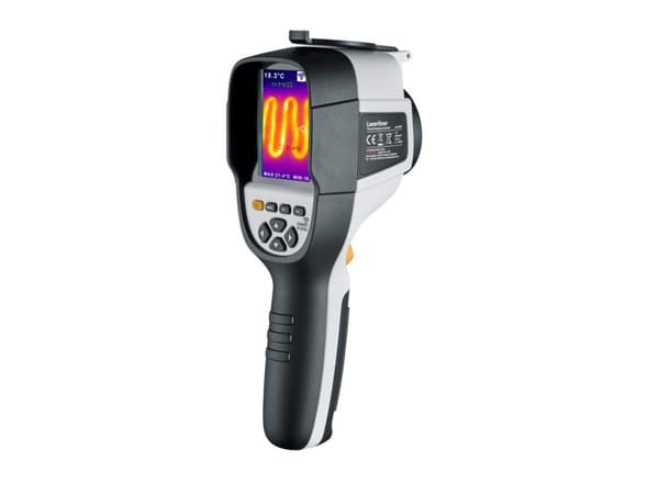 Laserliner ThermoCamera Connect, °C, -20 - 350 °C, Svart, Hvit, 2 °C, 8,13 cm (3.2"), Rektangulær