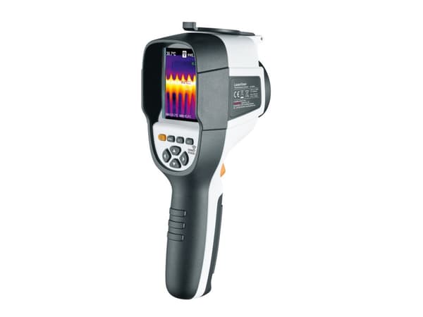 Laserliner ThermoCamera Connect, °C, -20 - 350 °C, Svart, Hvit, 2 °C, 8,13 cm (3.2"), Rektangulær