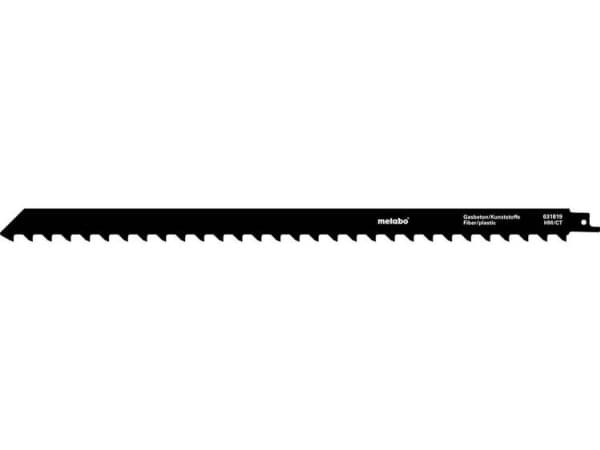 Metabo 631819000, Puukkosahanterä, Kipsi, Karbidi, Musta, Valkoinen, 1,27 cm, 1,5 mm
