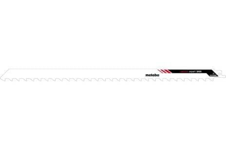 Metabo 631819000, Puukkosahanterä, Kipsi, Karbidi, Musta, Valkoinen, 1,27 cm, 1,5 mm