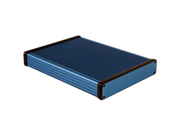 Hammond Electronics 1455R2201BU Universalkabinetti 220 x 165 x 30.5 Alumiini Blå 1 stk 1 stk