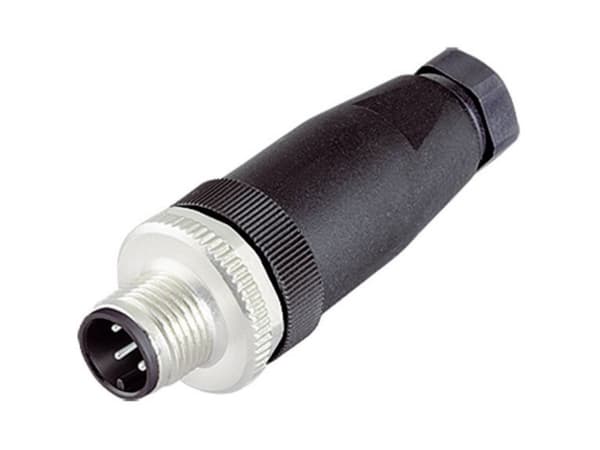 Binder 99-0525-14-04 Sensor, ställdonskontakt, M12 Kontakt, rak Antal poler (RJ): 4 1 st