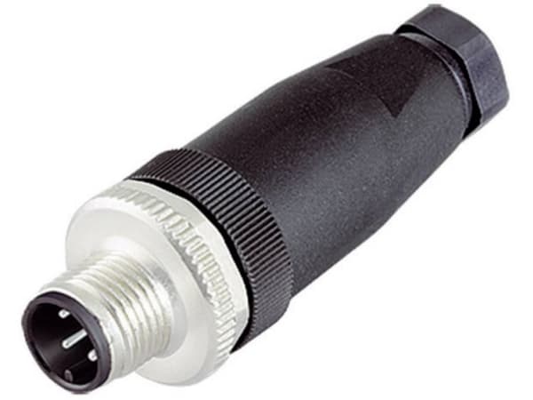 Binder 99-0525-14-04 Sensor, ställdonskontakt, M12 Kontakt, rak Antal poler (RJ): 4 1 st