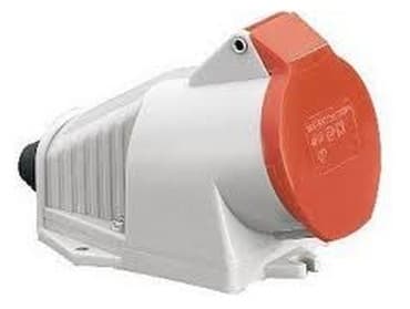 Polam Naklo Socket 16A 3P + With IP44 permanently insulated 380V 2627-126