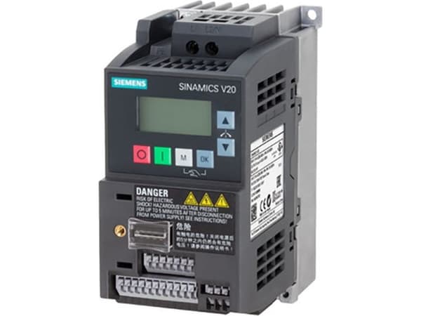 Siemens basomvandlare 6SL3210-5BB17-5UV1 0,75 kW 200 V, 240 V